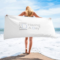 Having A Day Beach Towel